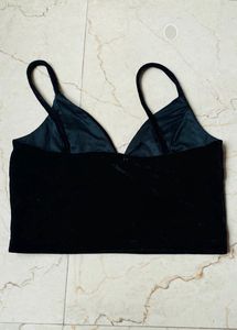 Black Velvet Top