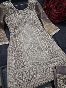 Elegant Kurta Set &amp; Dupatta L