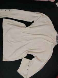 Elegant : Snow ❄️ White Sweater