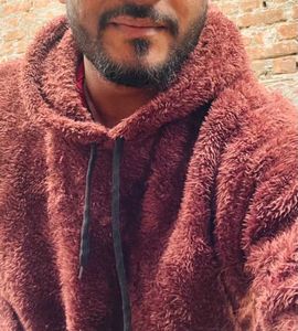 Cotton Fur Winter Wear Hoodie Swetshirt