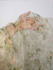 Peach Lehenga Choli Set With Dupatta