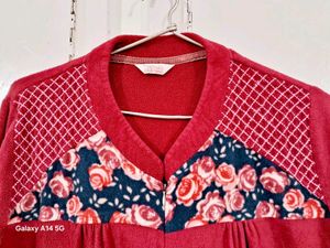 Pink Velvet Nighty