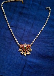 Elegant Pearl &amp; Kundan necklace