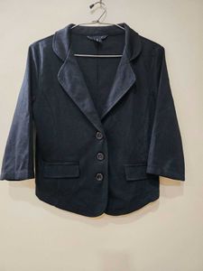 Black Waistcoat/ Crop Jacket