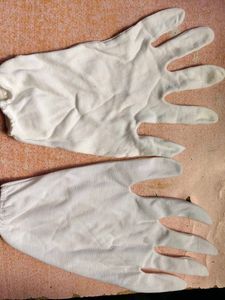 White Colour Gloves 🧤
