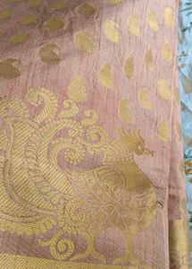 Light Cream Colour Saree