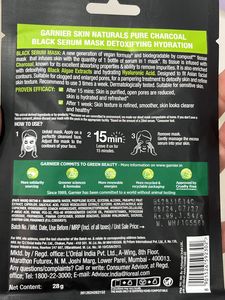 Garnier Pure Charcoal Fake Mask