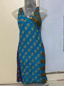 Pintrest Boho Print Mini Dress