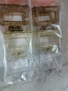 Mini Claw Hair Clips - Pack of 12