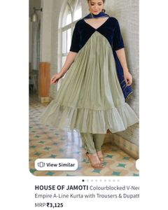 🌿 Elegant Velvet Dupatta Set 🌿