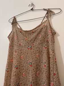 Floral Print Mini Dress