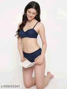 Bra &amp; Panty Set | Women Half Padded Lingerie sets