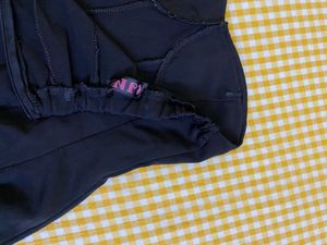 Chic Black Bandeau Top Bust 32(stretchy)