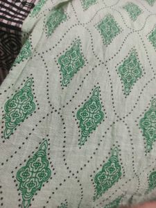 Green Diamond Pattern Kurti