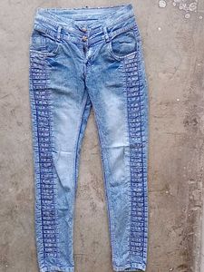 Light Wash Denim Jeans