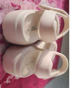 Comfortable White Flats