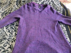 Purple Knit Sweater