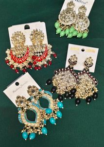 Combo Ethnic Indian Earings/ Jhumkas/ Jewellery