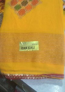 Yellow Occasional, Ethnic Party Wear Saree