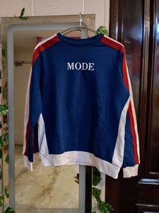 MODE Blue & Red Sweatshirt