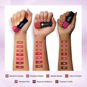 SUGARGlide Peptide Serum Lipstick 03 Sahara Sands