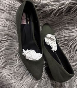Olive Green Heels
