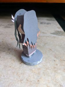 Anime Demon Slayer Nezuko Chibi Figurine(Paper)