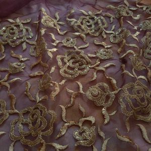 Embroidered Material