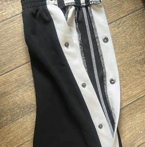 Black &amp; White Track Pants