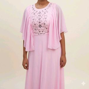 Pink Ethnic Gown