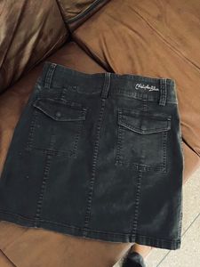 Waist32-36 Like New Denim Skirt From Christopher B