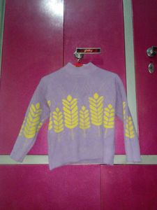 Lavender Knit Sweater