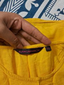 Rangmanch Yellow kurta