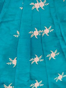 Girls Crop Top Lengha And Dupatta Set