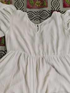 Daisy Embroidered Peplum Top