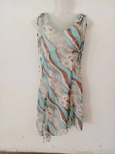 Chic Patterned Dress