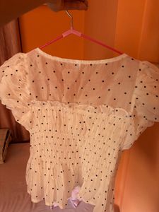 Cute Polka Dot Top