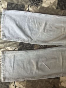 Light Wash Wide Leg Jeans