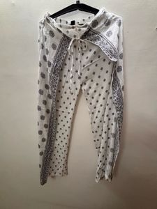 Patterned Casual Pants
