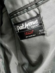 Striped Blazer &amp; Pant, Classic Style Branded Suit