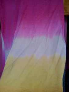 Pink &amp; Yellow Tie-Dye Tee