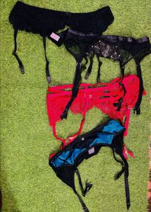 stocking with garter belt