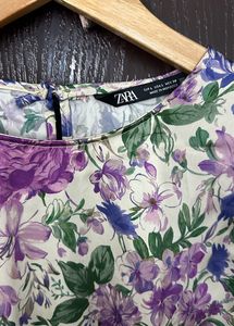 ZARA Floral Dress