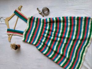 Striped Knit Dress