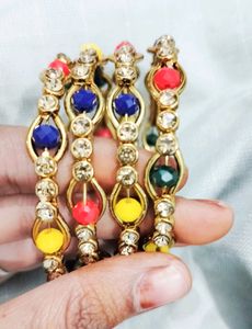 Golden Colour Bangles