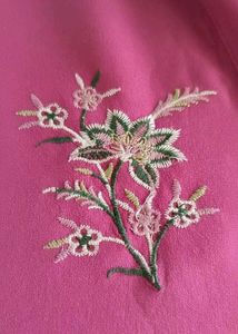 Floral Embroidered Shirt Dress