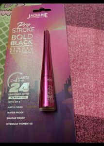 Jaquline USA Bold Black Liquid Eyeliner