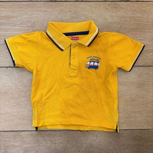 Babyhug Polo T-shirts Pack (Yellow/Green)