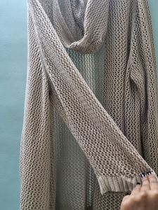 Crochet Jacket Come Sweater For Women