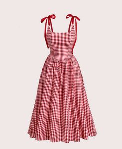 Cottage core Gingham Coquette Pinteresty Dress